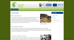 Desktop Screenshot of culturalcapitalcounts.eu